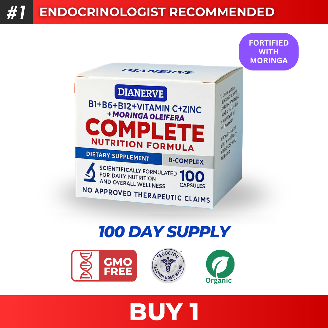 Dianerve B-Complex with Vit. C + Zinc + Moringa