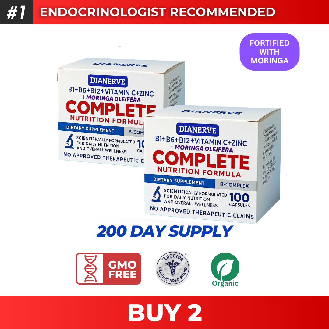 Dianerve B-Complex with Vit. C + Zinc + Moringa