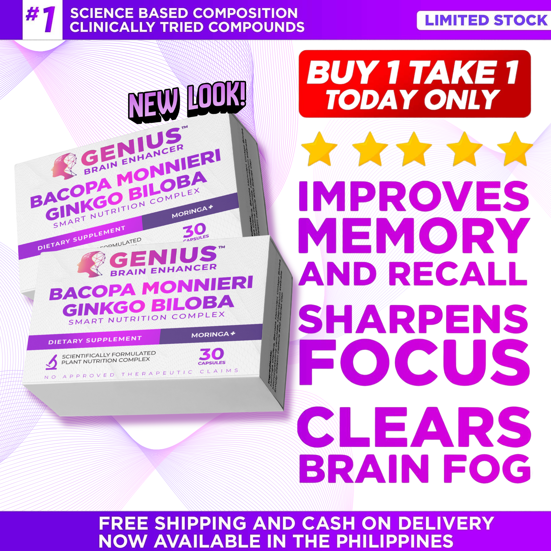 FLASH SALE: Buy 1 Take 1 Genius